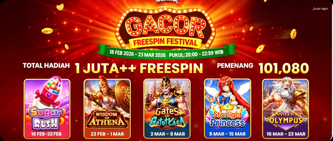 Login juarago Sekarang Bonus Melimpah